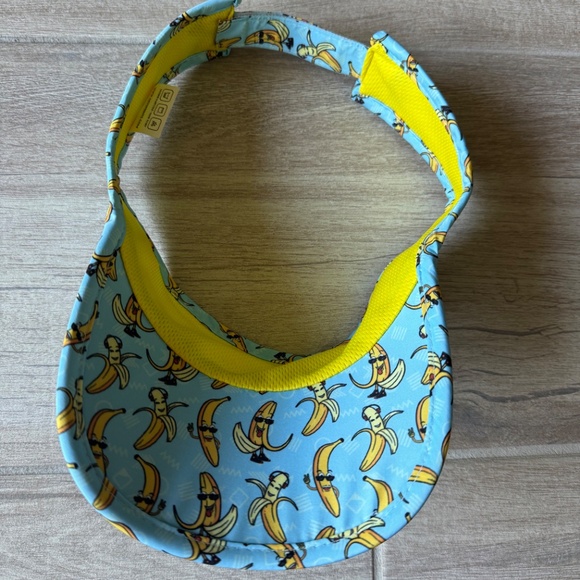 Sprints Light Blue Banana Graphics Visor - NWOT - Picture 3 of 5